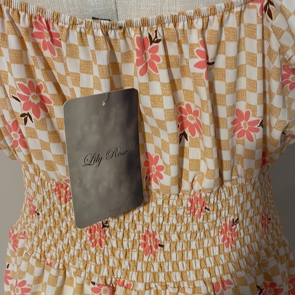 NWT Lily Rose Mini Dress. Juniors XXL - Picture 6 of 9